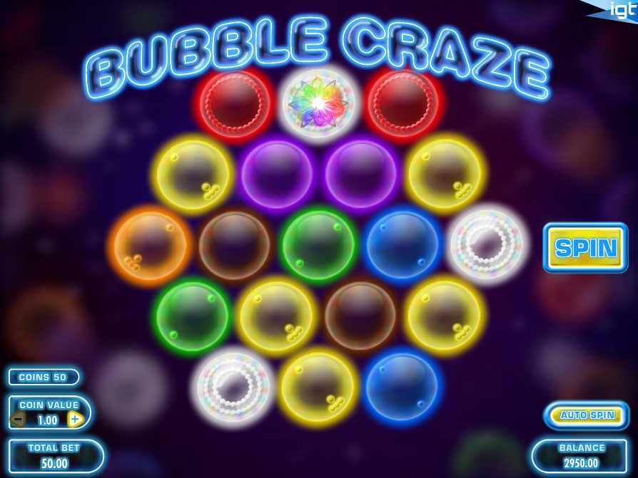 ������� ������� �Bubble Craze� � ������ Vulcan