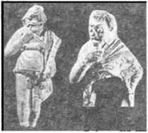 Терракотовые статуэтки комических актеров IV—III вв. до н. э. из Херсонеса Терракотовые статуэтки комических актеров IV—III вв. до н. э. из Херсонеса