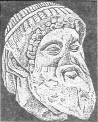 Мраморная голова Гермеса Пропилея IV в. до н. э. из Херсонеса (по М.В. Русяевой) Мраморная голова Гермеса Пропилея IV в. до н. э. из Херсонеса (по М.В. Русяевой)