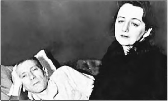М.А. Булгаков с женой в последние дни жизни М.А. Булгаков с женой в последние дни жизни