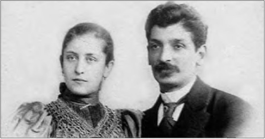 И.Д. Пигит с женой Верой. Рига. 1896 И.Д. Пигит с женой Верой. Рига. 1896