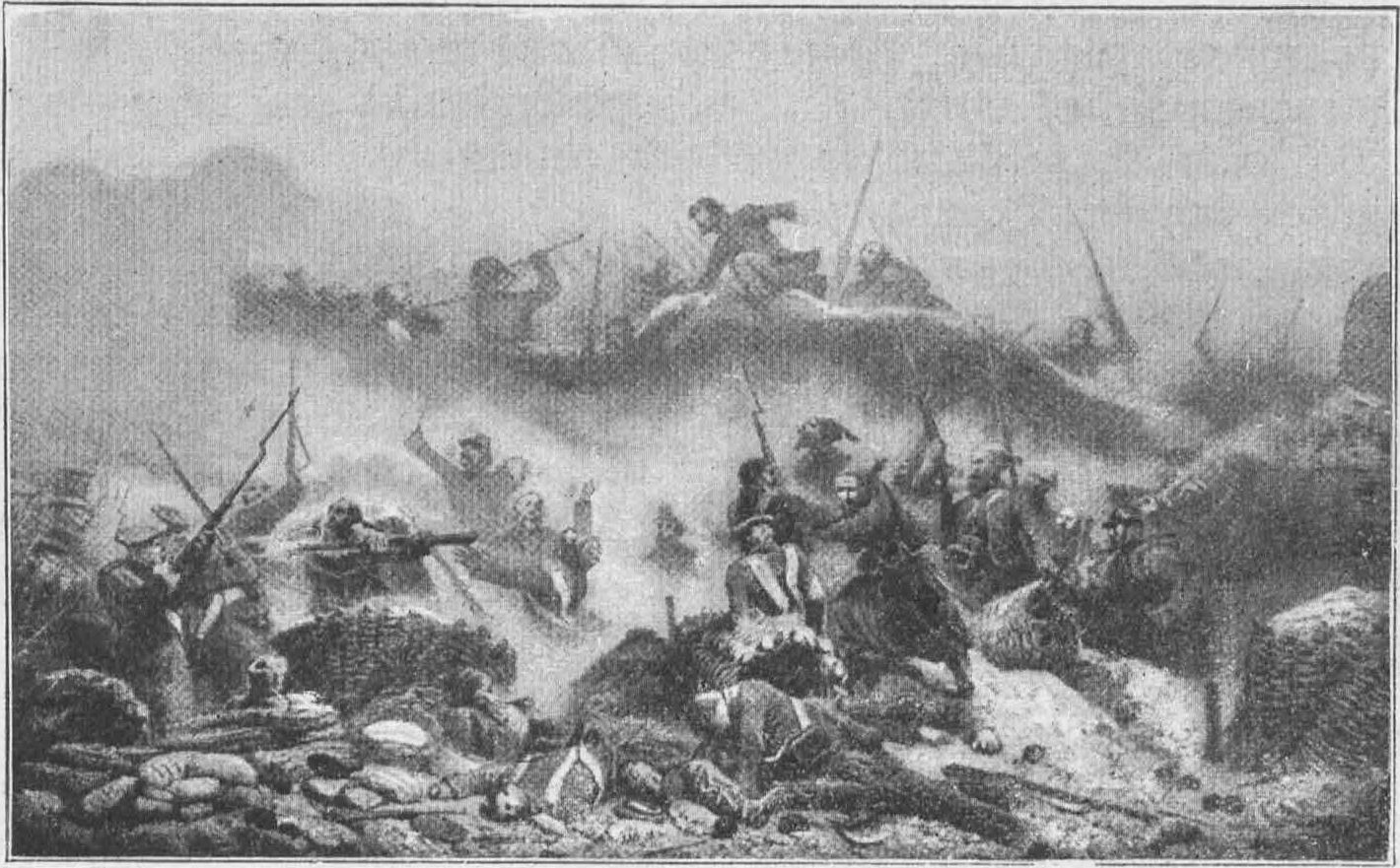 Схватка с французами и марта 1855 года Схватка с французами и марта 1855 года