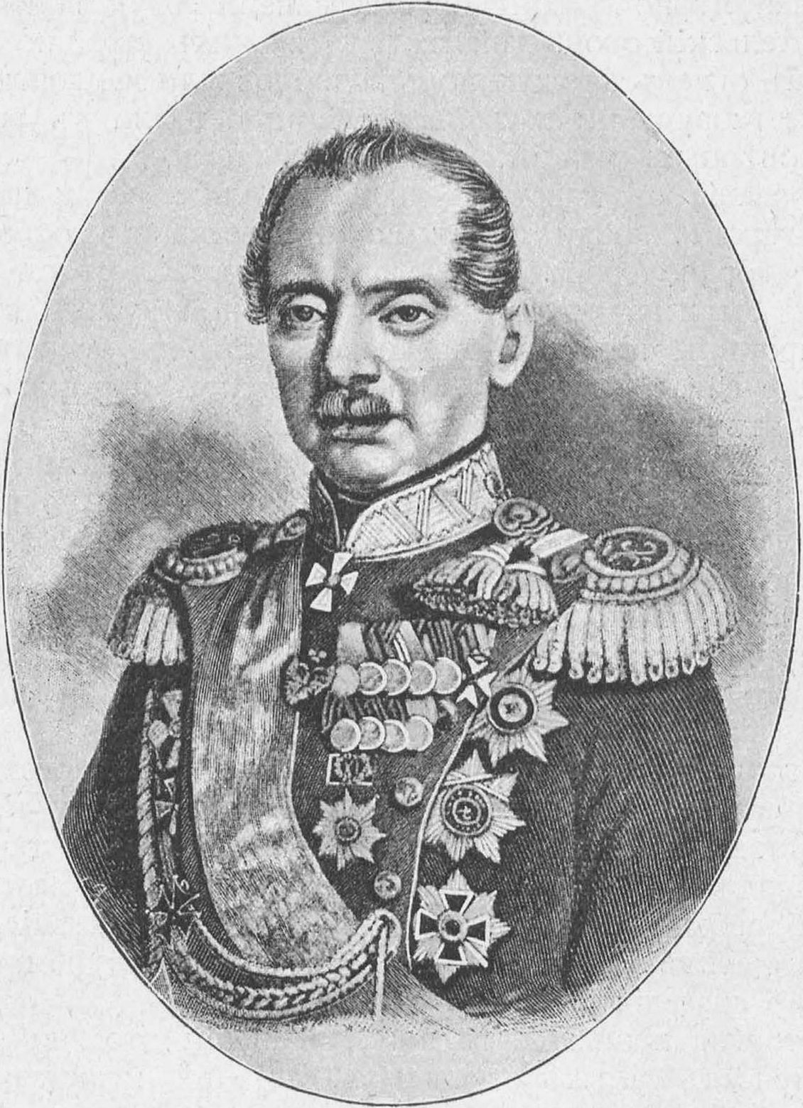 Граф Д.Е. Остен-Сакен. Начальник севастопольского гарнизона Граф Д.Е. Остен-Сакен. Начальник севастопольского гарнизона