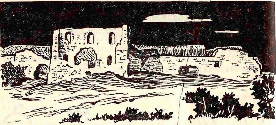 Мангуп. Развалины цитадели (здесь, на плато, найдены средневековые черепицы с клеймами) Мангуп. Развалины цитадели (здесь, на плато, найдены средневековые черепицы с клеймами)