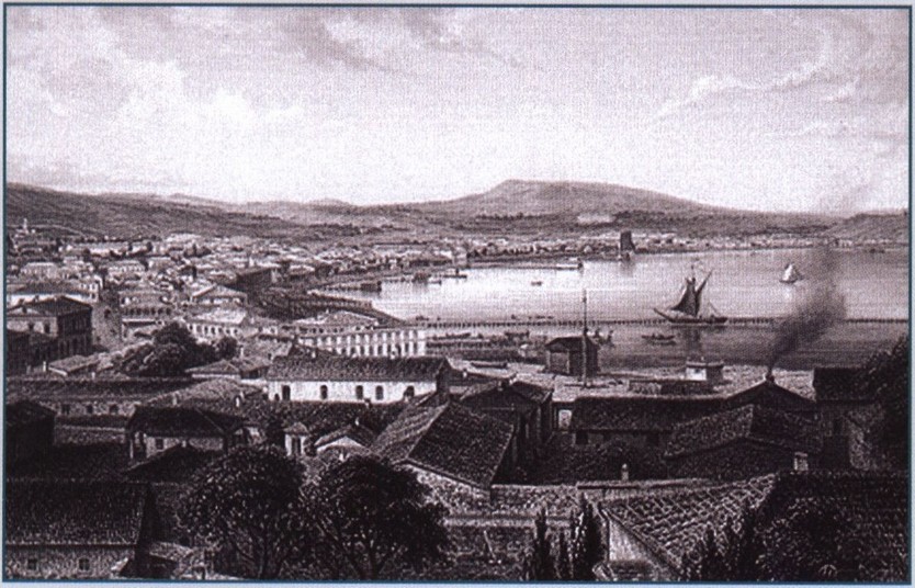 Э. Берндт. Феодосия. 1869 г Э. Берндт. Феодосия. 1869 г