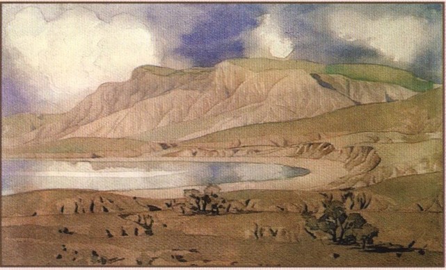 М. Волошин. Настороженная земля. 1928 г М. Волошин. Настороженная земля. 1928 г