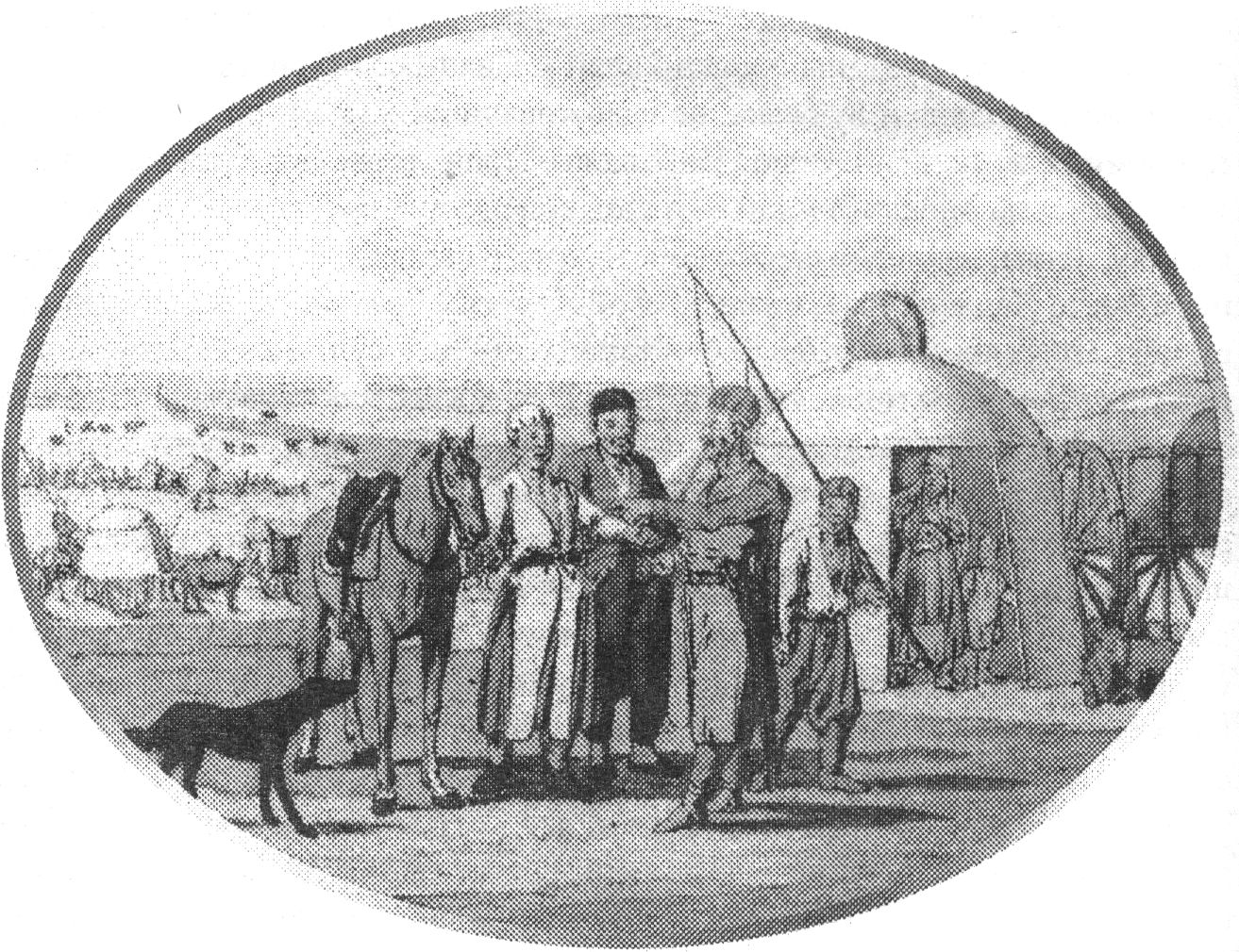 Ногайцы. Гравюра Х.Г. Гейслера, 1794 г. Ногайцы. Гравюра Х.Г. Гейслера, 1794 г.